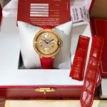 Cartier Ballon Bleu Diamond Dial 36MM Gold/Silver Watch